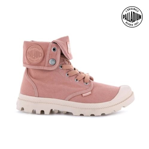 Bottes Palladium Baggy Femme Rose | FR CGD359F